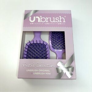 NEW Unbrush Original and Mini Set in Purple